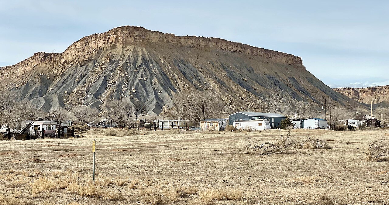Book Cliffs near Thompson Springs, eastern Utah